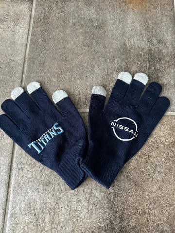 NIB Tennessee Titans Stretch Cotton Gloves One Size Fits All Cover