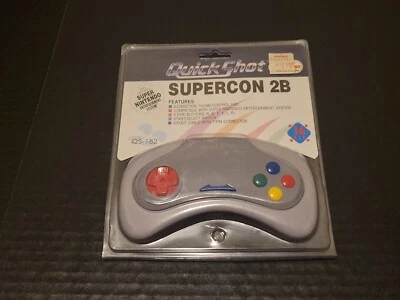New QuickShot Supercon 2B Controller for Super Nintendo Console SNES Sealed - Image 1 of 4