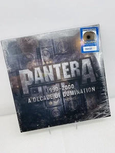 PANTERA "A Decade of Domination" 2LP Black Ice Vinyl Limited Edition NEW SEALED - Picture 1 of 3