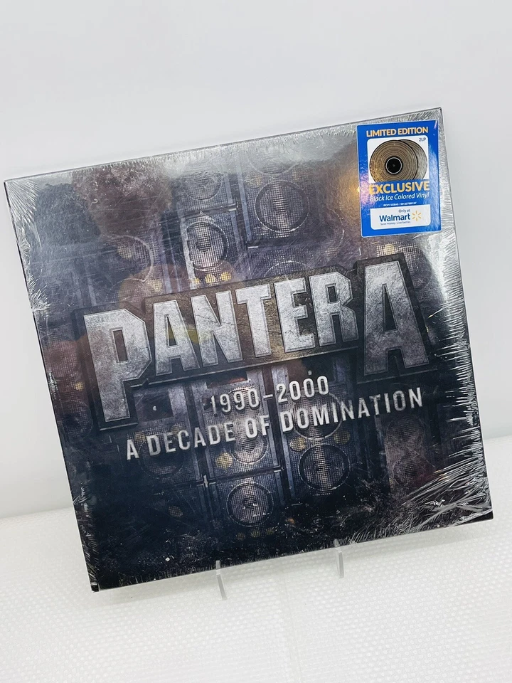 PANTERA  "A Decade of Domination" 2LP Black Ice Vinyl Limited Edition NEW SEALED - Image 1 of 3