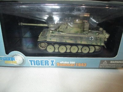 DRAGON 1:72 GERMAN TIGER I SPZABT 502 SUMMER 1943 - Image 1 of 4