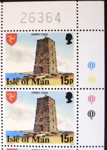 ISLE OF MAN 1978 SG122a. 15p. CORRIN'S TOWER -  MNH - Picture 1 of 1