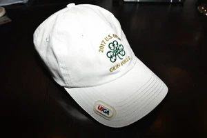 U.S. OPEN 2017 ERIN HILLS USGA GOLF WHITE cap hat adjustable - Picture 1 of 4