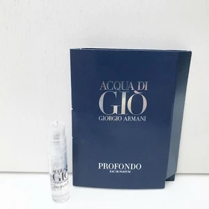 GIORGIO ARMANI Acqua Di Gio Profondo Eau de Parfum mini Spray, 1.2ml, Brand New! - Picture 1 of 4
