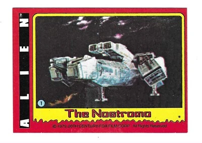 1979 Topps Alien No1 The Nostromo (упаковка свежая) - Изображение 1 из 2