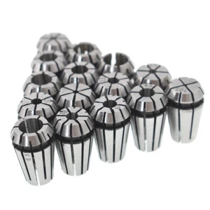 15Pcs 1/16"-3/4" ER11 Spring Collet Set CNC Super Precision Milling tool - Picture 1 of 7