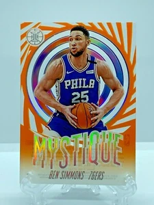 2019-20 Panini Illusions Mystique Orange #15 Ben Simmons Great Card! - Picture 1 of 2
