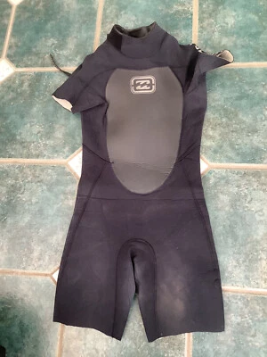 billabong medium wetsuit wet suit cut too shortie acceptable  - Image 1 of 4