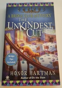 The Unkindest Cut by Honor Hartman. A Bridge Club Mystery.  Bridge Tips Included - Picture 1 of 7
