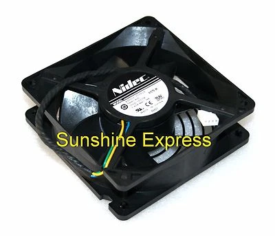 New Nidec 4-pin Cooling Fan B35502-35DEL9 120x120x38mm DC12V 1.40A 163CFM P4HR1  - Image 1 of 2