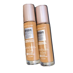Maybelline Dream Radiant Líquido Cobertura Media Hidratante 125 Coco - Paquete de 2 - Imagen 1 de 8
