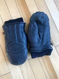 Vintage Kombi Blue Leather Size Medium - Picture 1 of 12