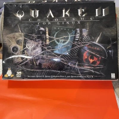 Quake The Offering for lunux PC Big Box 1998 the ultimate sacrifice new damaged  - Image 1 of 4