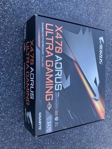 Placa base Gigabyte X470 Aorus Ultra Gaming Socket AM4 DDR4 ATX ¡Nueva! - Imagen 1 de 4