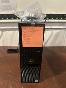 Dell 3060 SFF PC, Core i5-8400, 2.80GHz, 16GB RAM, 256GB SSD, Win11 Pro & Power - Bild 1 von 4