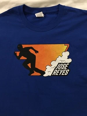 Camiseta de béisbol New York Mets José Reyes XL azul real Citi Field 2017 MLB Foto 1 de 4