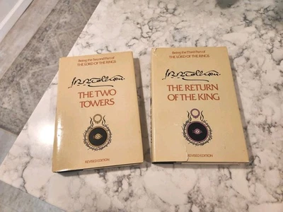 TOLKIEN LORD OF THE RINGS BOOK SET REVISED BOOK CLUB EDITIONS 2 Of 3 Foto 1 de 4