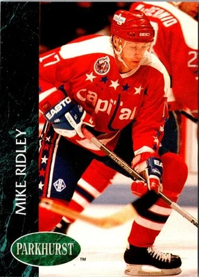 1992 Parkhurst Mike Ridley #200 Washington Capitals Hockey Card - Image 1 of 2
