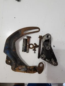 77-79 Trans Am Firebird 403 Olds front rear alternator 499313 brackets - Picture 1 of 3