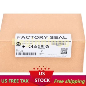 New Sealed Allen-Bradley ControlLogix AC Power Supply AB 1756-PA75 US Free Tax - Picture 1 of 4