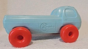 Empire Kunststoff LKW Blasform blau orange Räder 11 Zoll Vintage 60er Spielzeug - Bild 1 von 5