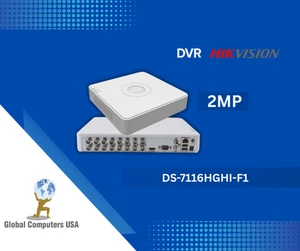 DVR de16 canales DS-7116HGHI-F1 AHD HD-TVI H.264 Turbo HD ORIGINAL 2MP - Picture 1 of 2