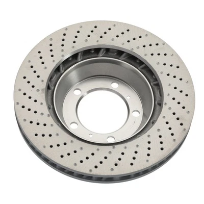 Rotor de freno de disco delantero derecho genuino Porsche 911 Carrera 2015-2016 991-351-404-02 Foto 1 de 4