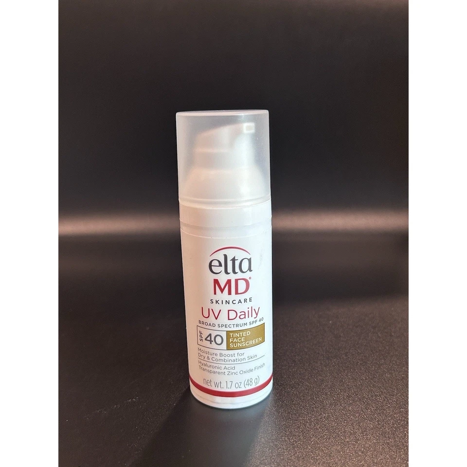 Солнцезащитный крем для лица Elta MD UV Daily SPF 40 тонированный 1,7 унции/48 г - срок годности 2026 - Изображение 1 из 1
