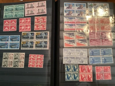 ICOLLECTZONE  US Airmail Blocks 20 diff collection VF used (B900-803) - Image 1 of 4