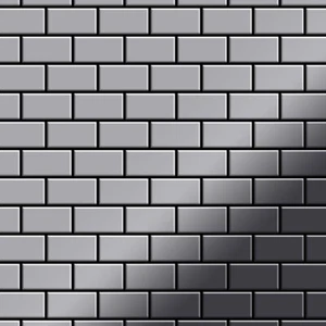 Mosaico azulejo metal macizo acero inoxidable marino alto brillo gris 1,6 mm House-S-S-MM - Imagen 1 de 5