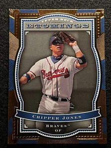 2004 upper deck etching’s Chipper Jones #49 - Picture 1 of 2