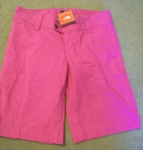 NWT North Face W Look Sharp! Bermuda Shorts Women's 6 ~ Azalea Pink ~ - Picture 1 of 2