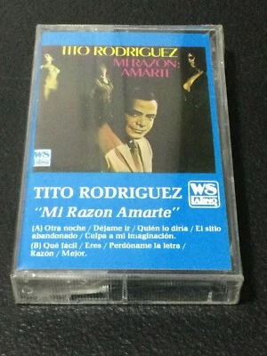 TITO RODRIGUEZ MI RAZON AMARTE / WS LATINO 4140 / CASSETTE (SEALED) - Image 1 of 3