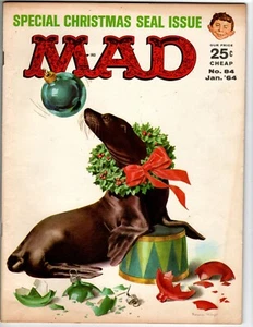 Mad Magazine #84 con edición de sello de Navidad, muy buen estado - Imagen 1 de 1