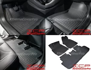 3D Custom All Weather Floormats liners Carpet 2021 2022 2023 Tesla Model 3 - Foto 1 di 12