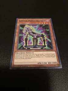 Yugioh! Gimmick Puppet Des Troy - LED5-EN041 - Common - 1st Edition Near Mint, E - Picture 1 of 1