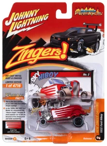 Coche Johnny Lightning Street Freaks Zingers 1932 Ford Hiboy 2023 R1 versión B 1:64 - Imagen 1 de 3