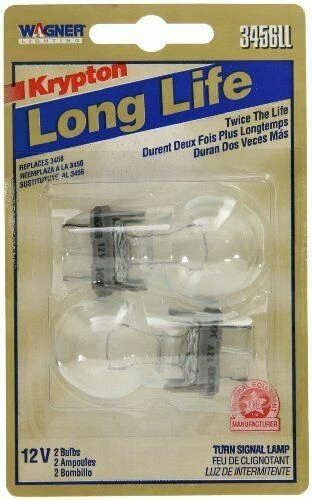 Wagner Lighting BP3456LL Turn Signal Light Bulb Front - 2 PACK - Image 1 of 1