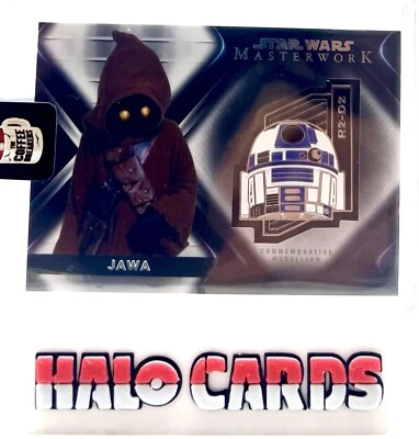 2021 Topps Star Wars Masterwork Medallion JAWA CM-JR  - Image 1 of 2