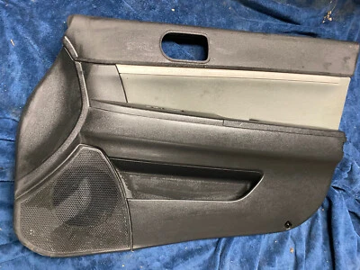 2011 Mitsubishi Galant Passenger Front Door Right Trim Panel Interior Black MB Foto 1 de 4