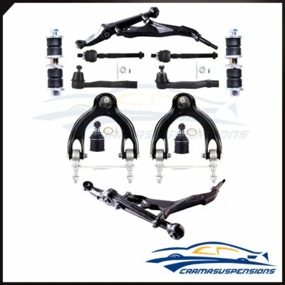 For 93-97 Honda Civic Del Sol 12x Suspension Control Arm Tie Rod Sway Bar Kit - Image 1 of 4