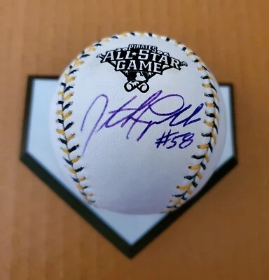 Jonathan Papelbon Firmado Autografiado 2006 Grandes Ligas All Star Béisbol Certificado de Autenticidad JSA Foto 1 de 3