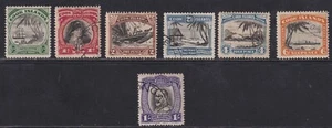 Islas Cook 1932 no w/m perf 13 set sg 99-105 - bueno a fino usado - Imagen 1 de 2