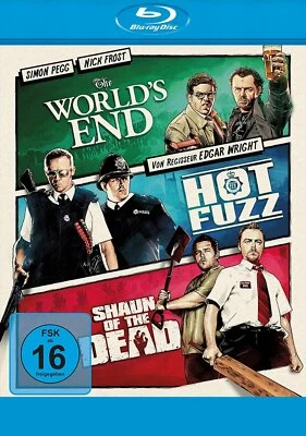 World's End + Hot Fuzz + Shaun of the Dead # BLU-RAY-NEU - Bild 1 von 3