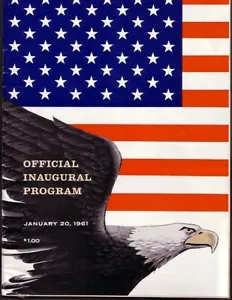 1961 John F. Kennedy programma inaugurale memorabili presidenziali - Foto 1 di 3