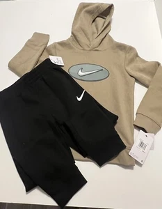 Boys Nike 2 Piece Set Hoodie SweatShirt Pants Size 7 Large - Picture 1 of 8