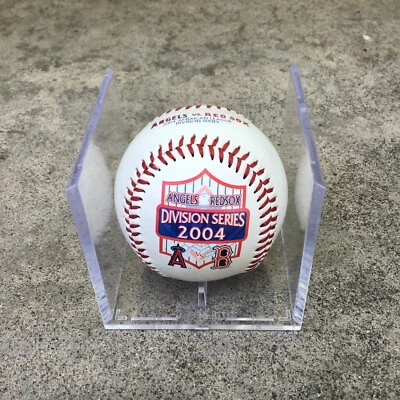 Anaheim Angels Boston Redsox Baseball Ball Rawlings MLB 2004 Division Series - Image 1 of 4