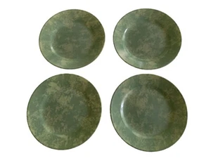 4 Corelle LUXE Mittagessen TELLER 8,5" rund grün bruchspanfest Hergestellt in den USA - Bild 1 von 6