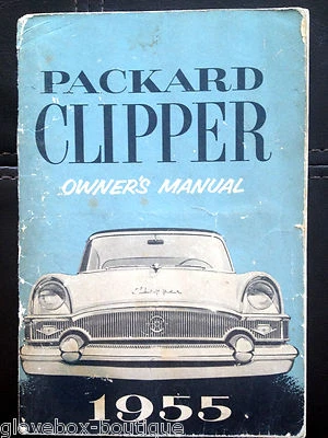 Packard Clipper 1955 original de fábrica primera edición manual del propietario L-348 1954 Prt Foto 1 de 2