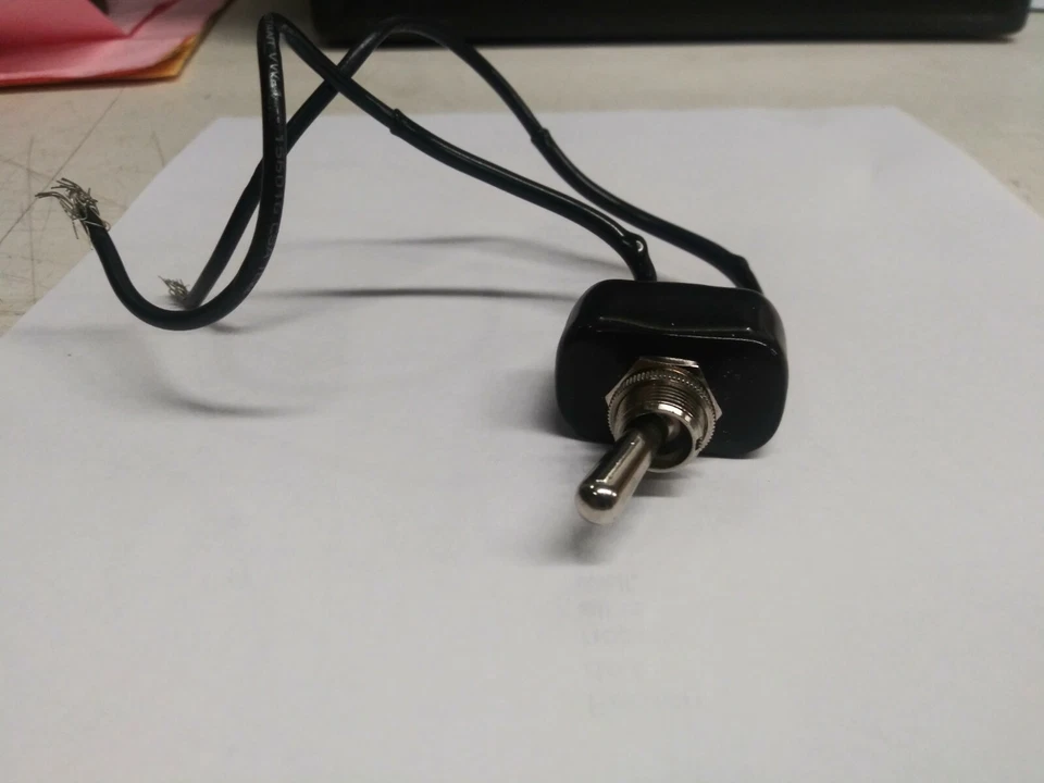 55020-04-BX PVC Coated SPST Momentary On-Off Toggle Switch